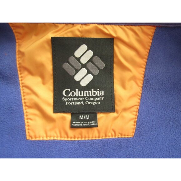 New Men Columbia Backbowl Full Zip Sherpa Hoodie Jacket Sz M (MJ41) - Picture 3 of 9